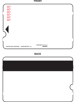 S&B/PMS/S Blanks Parking Ticket Stock Generic