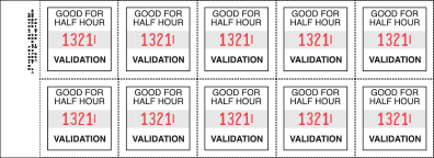 Half Hour Gum Stamps VALS2
